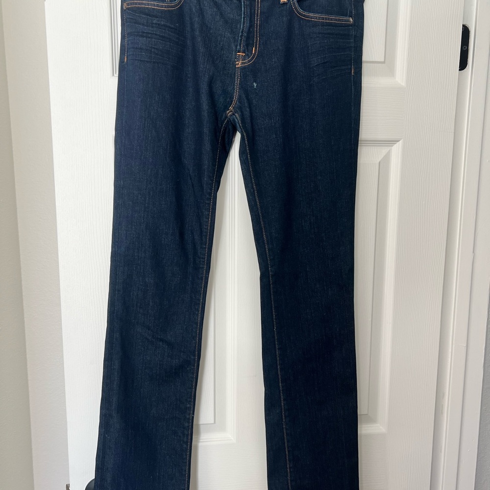 J Brand Women’s Skinny Jeans in Dark Blue Denim